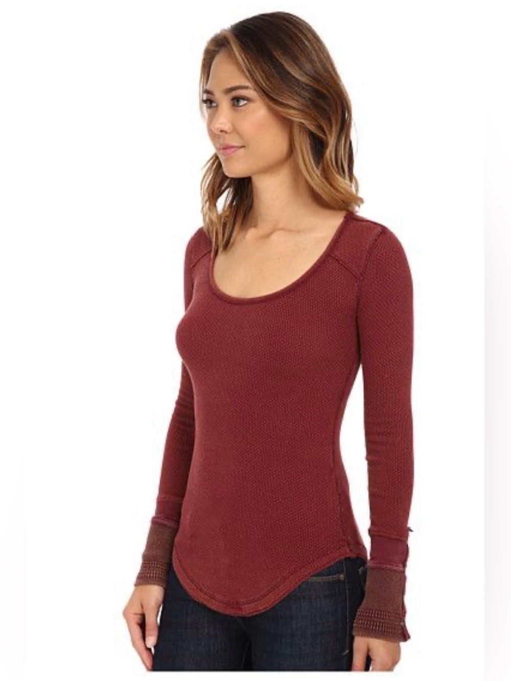 WE THE FREE Sunny Valley Thermal Top - Large